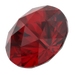 Swarovski Chatons Round Stones Rose Cut (1401) Scarlet - Bluestreak Crystals