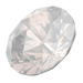 Swarovski Chatons Round Stones Rose Cut (1401) White Opal - Bluestreak Crystals