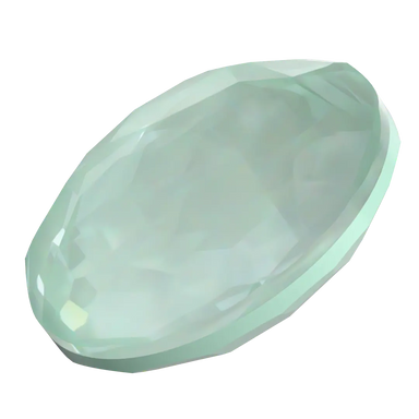 Serinity Chatons Round Stones Thin (1383) Crystal Soft Mint Ignite - Bluestreak Crystals