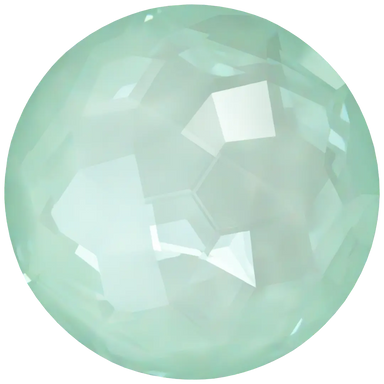 Serinity Chatons Round Stones Thin (1383) Crystal Soft Mint Ignite - Bluestreak Crystals