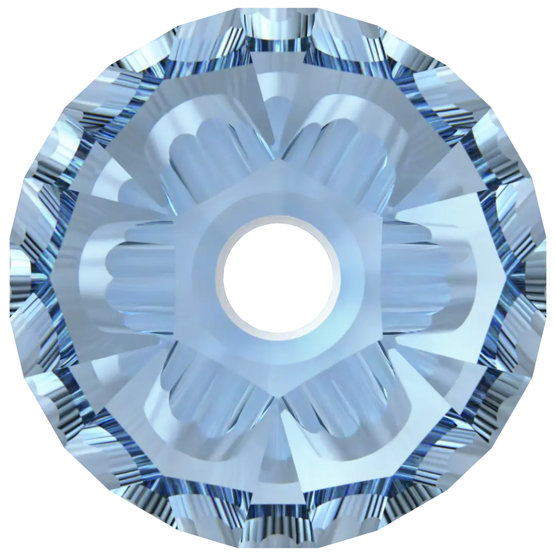 Serinity Crystal Beads Bicone (5328) Cool Blue - Bluestreak Crystals