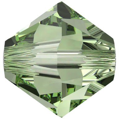 Serinity Crystal Beads Bicone (5328) Dark Peridot - Bluestreak Crystals