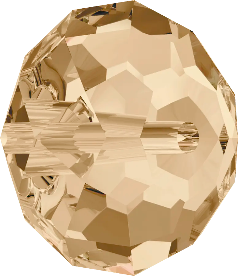 Serinity Crystal Beads Briolette (5040) Crystal Golden Shadow - Bluestreak Crystals