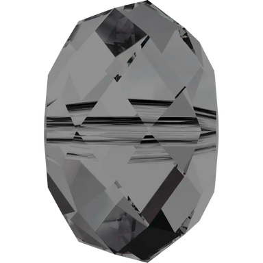 Serinity Crystal Beads Briolette (5040) Crystal Silver Night - Bluestreak Crystals