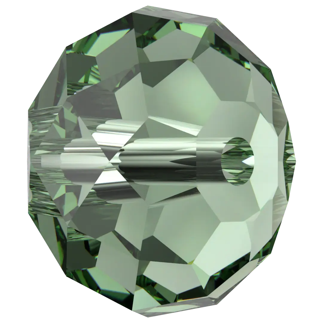 Serinity Crystal Beads Briolette (5040) Erinite - Bluestreak Crystals