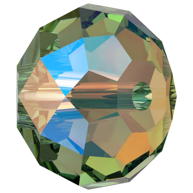 Serinity Crystal Beads Briolette (5040) Erinite Shimmer 2X - Bluestreak Crystals