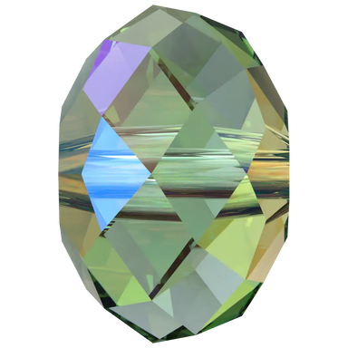 Serinity Crystal Beads Briolette (5040) Erinite Shimmer 2X - Bluestreak Crystals