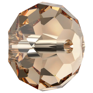 Serinity Crystal Beads Briolette (5040) Light Colorado Topaz - Bluestreak Crystals