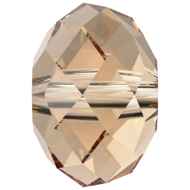 Serinity Crystal Beads Briolette (5040) Light Colorado Topaz - Bluestreak Crystals