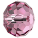 Serinity Crystal Beads Briolette (5040) Rose - Bluestreak Crystals