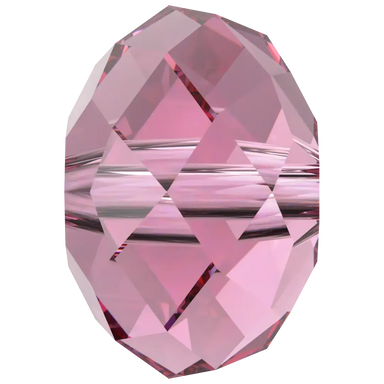 Serinity Crystal Beads Briolette (5040) Rose - Bluestreak Crystals