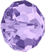 Serinity Crystal Beads Briolette (5040) Tanzanite - Bluestreak Crystals