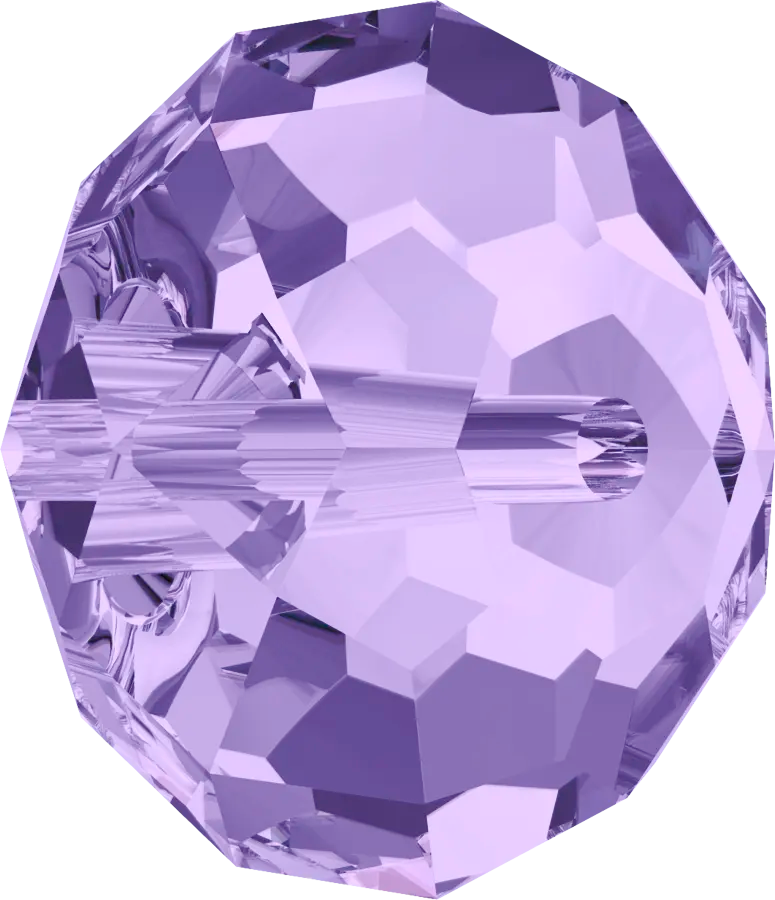 Serinity Crystal Beads Briolette (5040) Tanzanite - Bluestreak Crystals