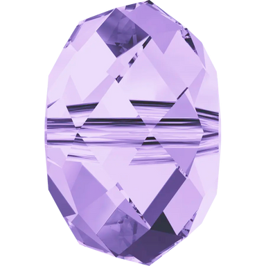 Serinity Crystal Beads Briolette (5040) Tanzanite - Bluestreak Crystals