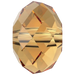 Serinity Crystal Beads Briolette (5040) Topaz - Bluestreak Crystals