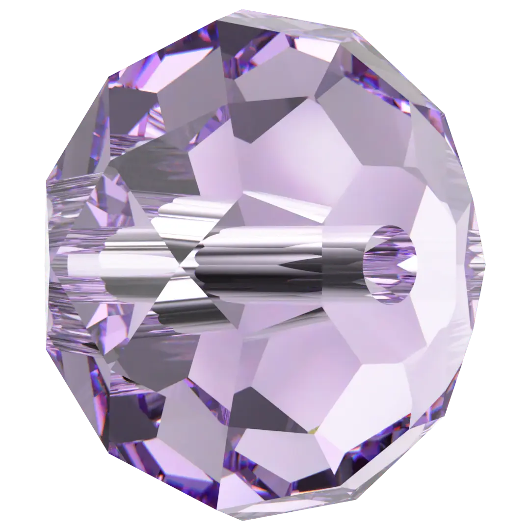 Serinity Crystal Beads Briolette (5040) Violet - Bluestreak Crystals