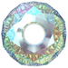Serinity Crystal Beads Briolette XL Hole (5042) Aquamarine Shimmer 2X - Bluestreak Crystals