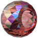 Serinity Crystal Beads Briolette XXL Hole (5043) Scarlet Shimmer 2X - Bluestreak Crystals