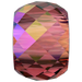 Serinity Crystal Beads Briolette XXL Hole (5043) Scarlet Shimmer 2X - Bluestreak Crystals
