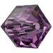 Serinity Crystal Beads Cube (5601) Amethyst - Bluestreak Crystals