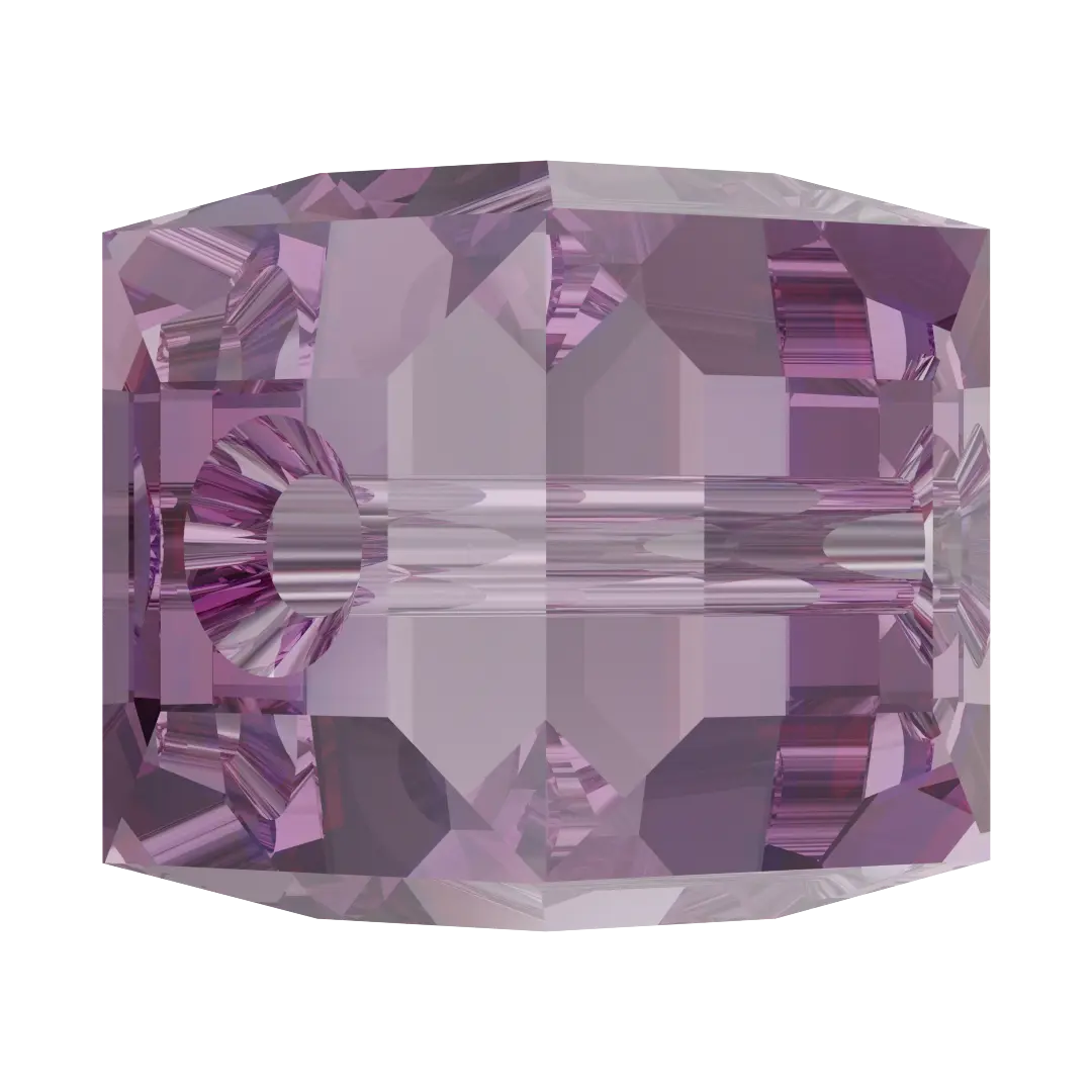 Serinity Crystal Beads Cube (5601) Iris - Bluestreak Crystals