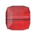 Serinity Crystal Beads Cube (5601) Light Siam - Bluestreak Crystals
