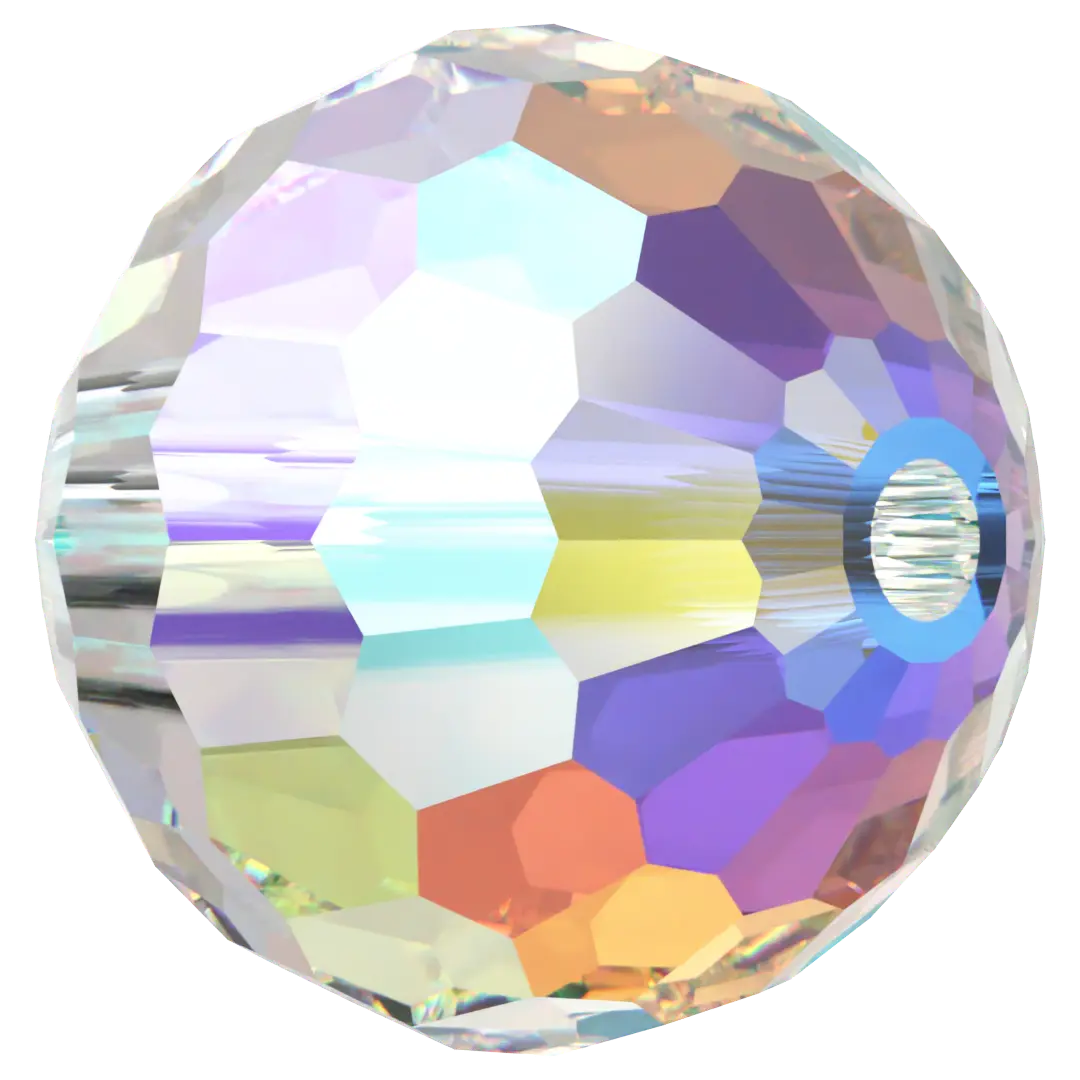 Serinity Crystal Beads Disco Ball (5003) Crystal AB - Bluestreak Crystals