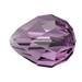 Swarovski Crystal Beads Drop (5500) Amethyst - Bluestreak Crystals