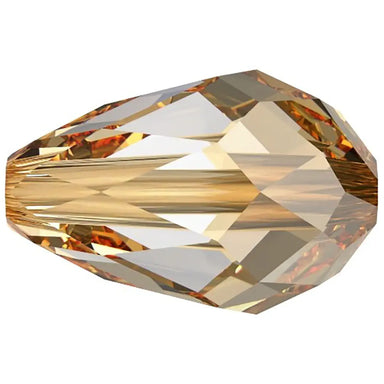 Serinity Crystal Beads Drop (5500) Crystal Golden Shadow - Bluestreak Crystals