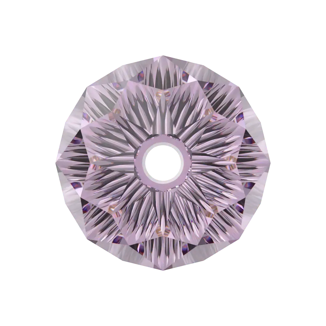 Serinity Crystal Beads Drop (5500) Light Amethyst - Bluestreak Crystals