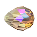 Swarovski Crystal Beads Drop (5500) Light Colorado Topaz Shimmer 2X - Bluestreak Crystals