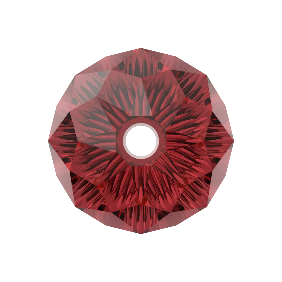 Serinity Crystal Beads Drop (5500) Scarlet - Bluestreak Crystals