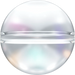 Serinity Crystal Beads Globe (5028/4) Crystal AB - Bluestreak Crystals