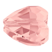 Serinity Crystal Beads Love (5741) Blush Rose - Bluestreak Crystals