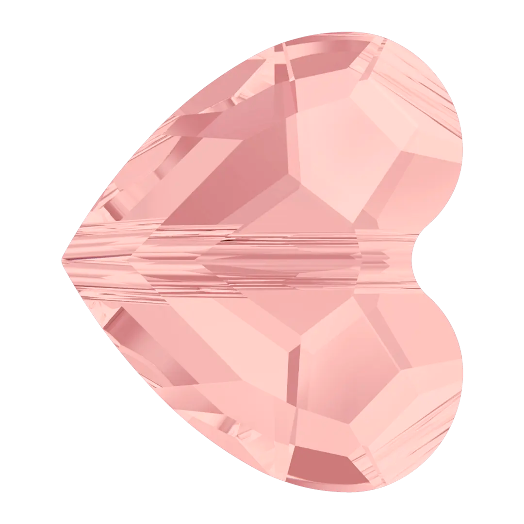 Serinity Crystal Beads Love (5741) Blush Rose - Bluestreak Crystals