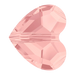 Serinity Crystal Beads Love (5741) Blush Rose - Bluestreak Crystals