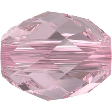 Serinity Crystal Beads Olive Briolette (5044) Light Rose - Bluestreak Crystals
