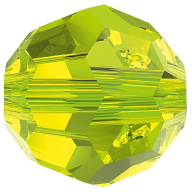 Serinity Crystal Beads Round (5000) Citrus Green - Bluestreak Crystals