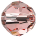 Serinity Crystal Beads Round (5000) Rose Peach - Bluestreak Crystals