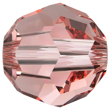 Serinity Crystal Beads Round (5000) Rose Peach - Bluestreak Crystals