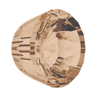 Serinity Crystal Beads Small Dome (5542) Crystal Golden Shadow - Bluestreak Crystals