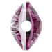 Serinity Crystal Beads Thin Round (5034) Dark Rose - Bluestreak Crystals