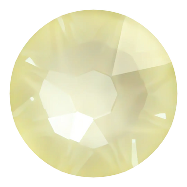Serinity Flat Back Crystals Non Hotfix (2000, 2058 & 2088) Crystal Soft Yellow Ignite UNFOILED - Bluestreak Crystals