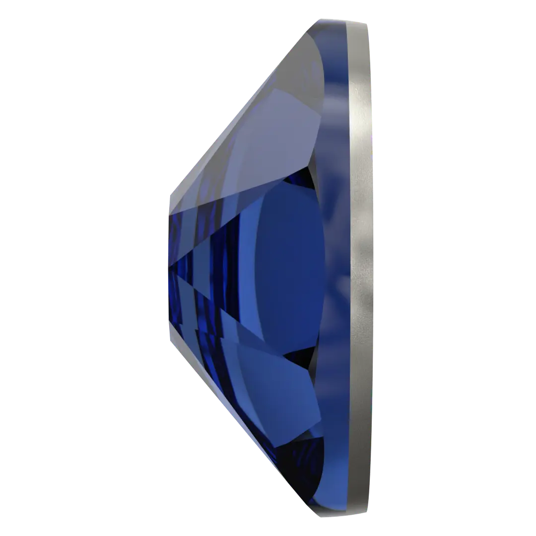 Serinity Flat Back Crystals Non Hotfix (2000, 2058 & 2088) Dark Sapphire - Bluestreak Crystals