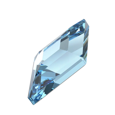 Serinity Flat Back Crystals Non Hotfix Diamond (2773) Aquamarine - Bluestreak Crystals