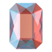 Serinity Flat Back Crystals Non Hotfix Emerald Cut (2602) Light Siam Shimmer - Bluestreak Crystals