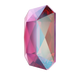 Serinity Flat Back Crystals Non Hotfix Emerald Cut (2602) Scarlet Shimmer - Bluestreak Crystals
