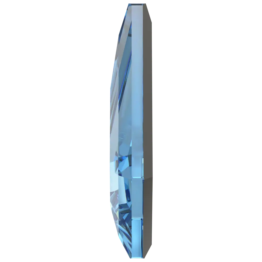 Swarovski Flat Back Crystals Non Hotfix Kite (2771) Aquamarine - Bluestreak Crystals
