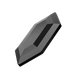Serinity Flat Back Crystals Non Hotfix Large Hexagon (2776) Jet UNFOILED - Bluestreak Crystals