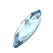 Serinity Flat Back Crystals Non Hotfix Marquise (2201) Aquamarine - Bluestreak Crystals